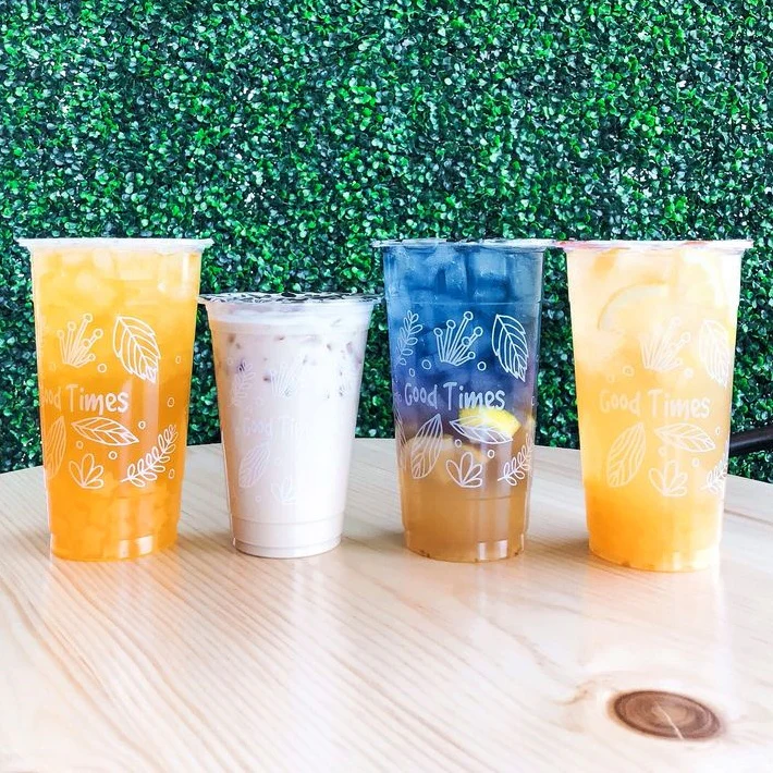 22oz / 700ml PP Plastic Cups (95mm) | Good Times print - Image 3