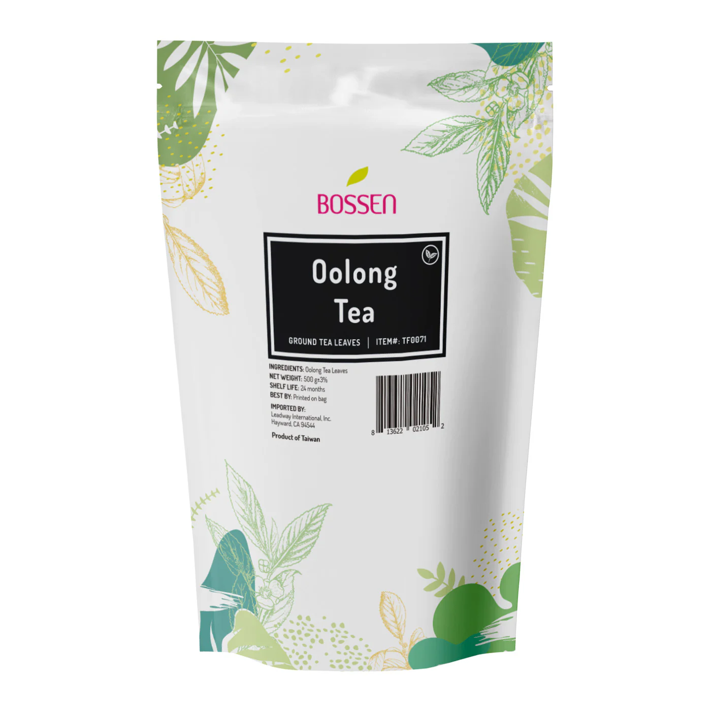 Ground High Mountain Oolong Tea Leaves