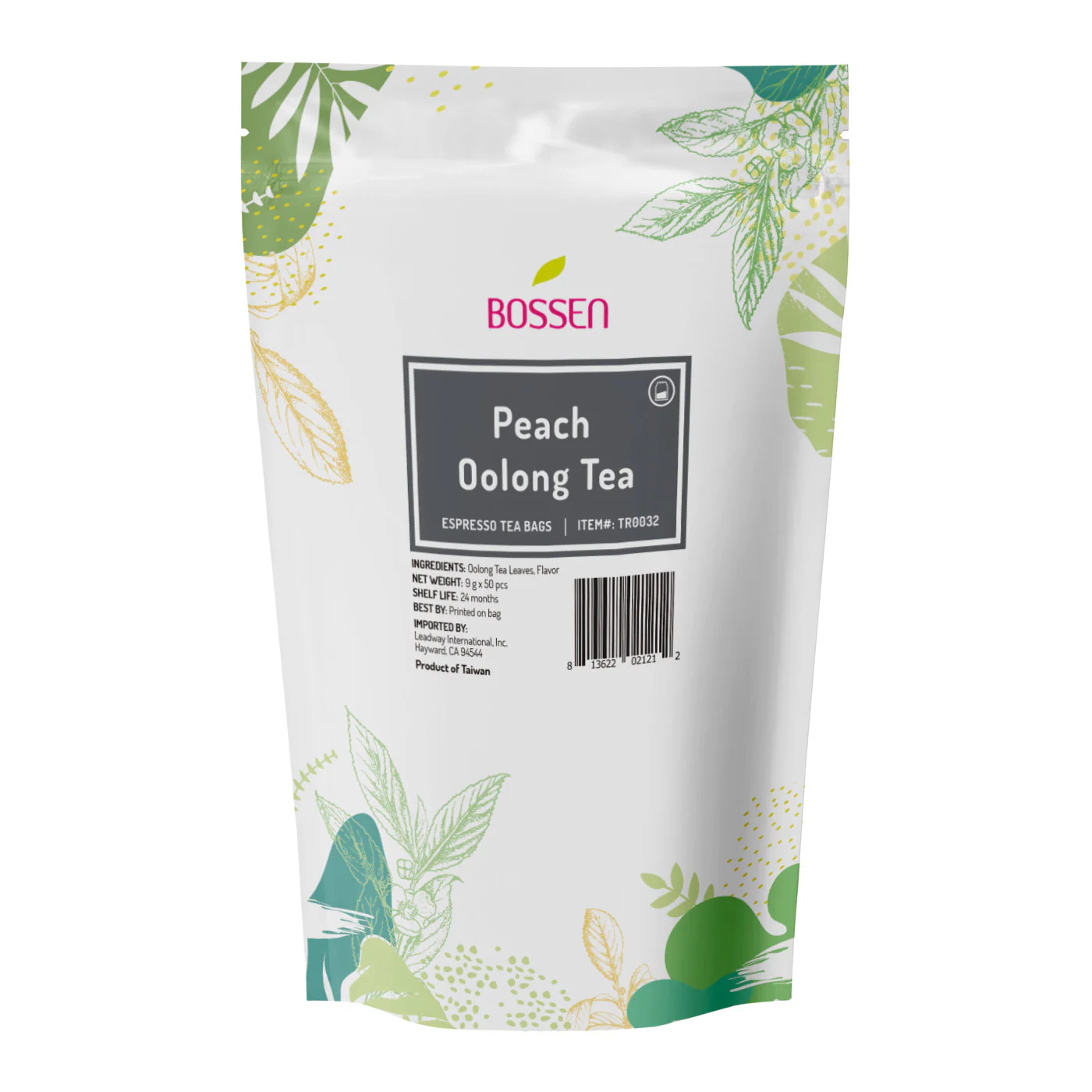 Peach Oolong Tea Bag
