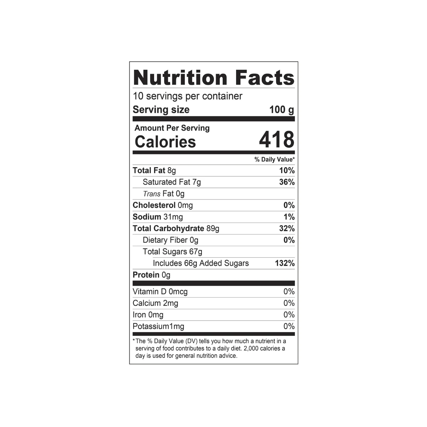 White Chocolate Flavored Smoothie Powder Mix - Image 3